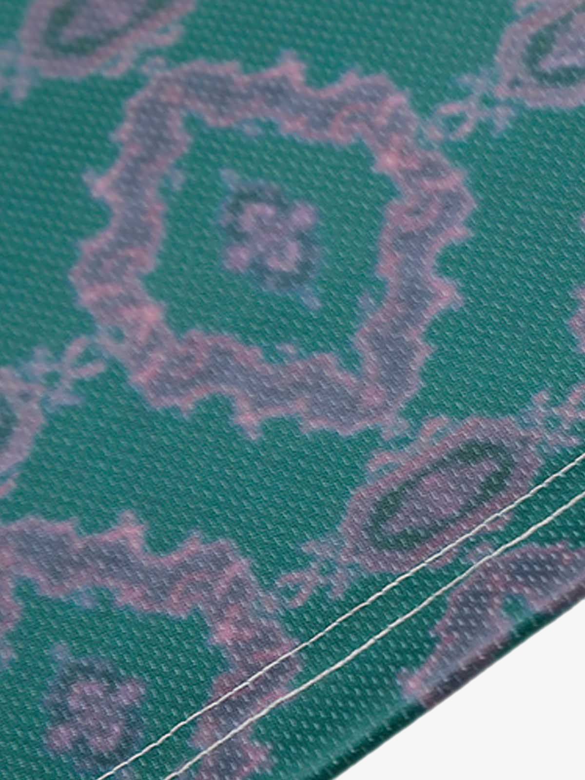 Always Strive Green Patterned Jersey V-Neck T-Shirt - Image 8