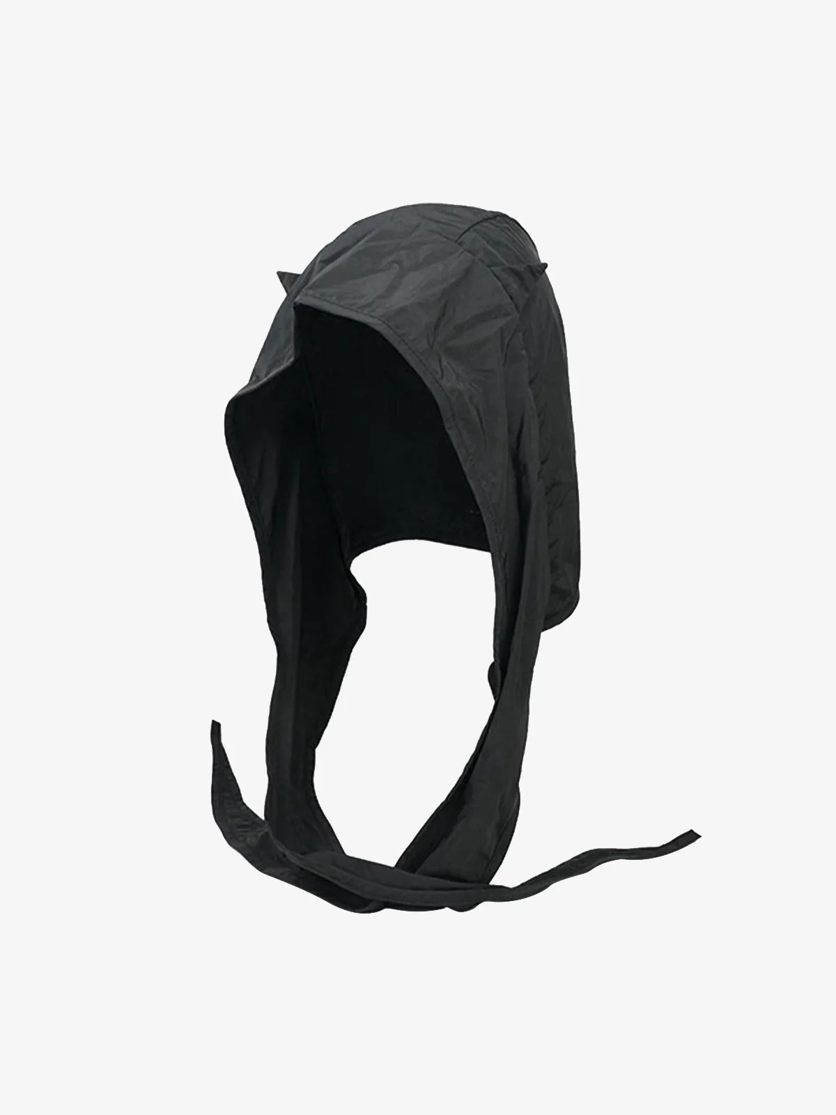 Black Wind Devil Horn Pullover Hat - Image 4