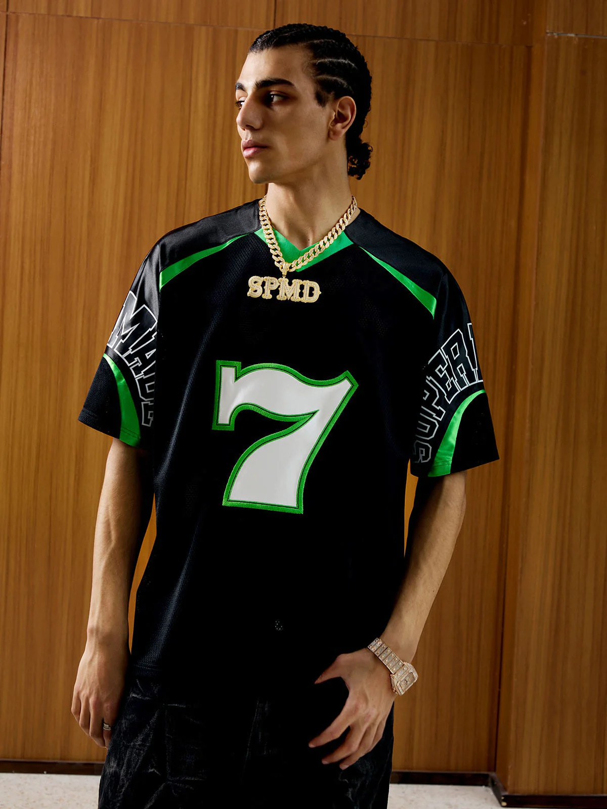 Original Contrast Color Jersey T-SHIRT - 2347 - Image 3