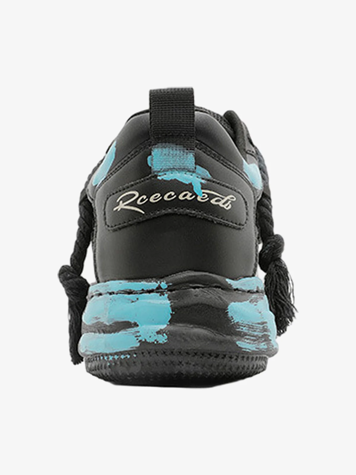 Colorful Graffiti Design Platform Sneakers - Image 10