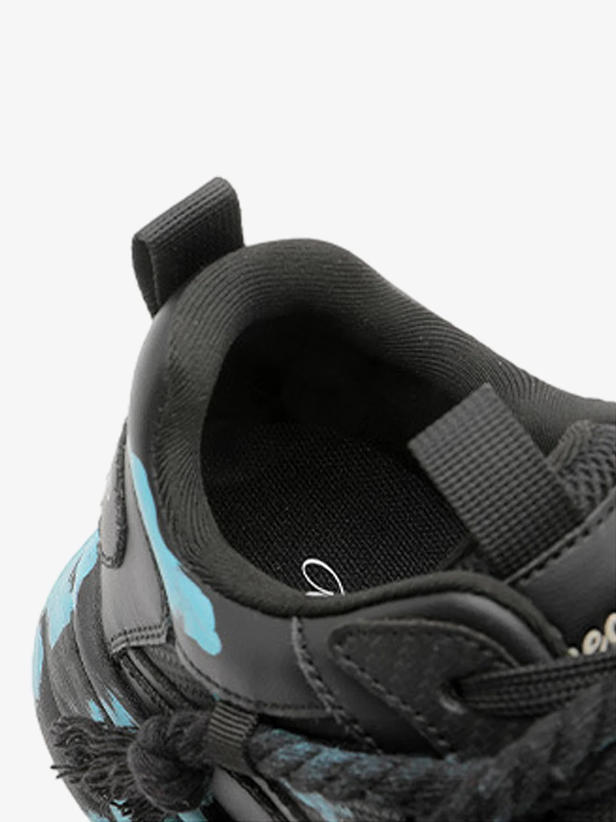 Colorful Graffiti Design Platform Sneakers - Image 9