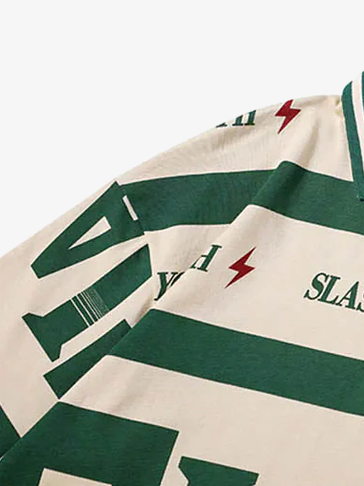 Thesupermade Contrast Color Slash Polo Shirt -1208 - Image 10