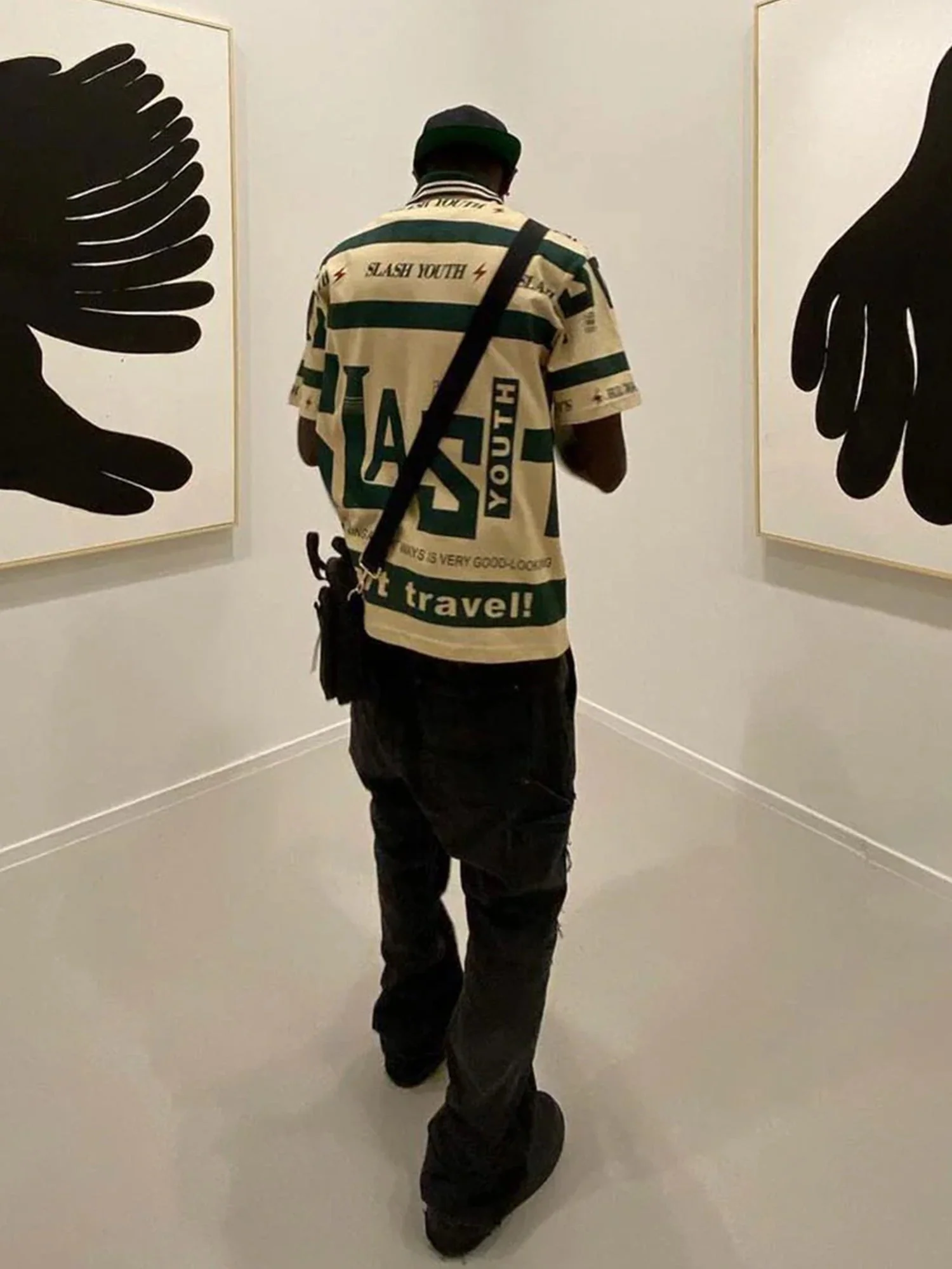 Thesupermade Contrast Color Slash Polo Shirt -1208 - Image 7