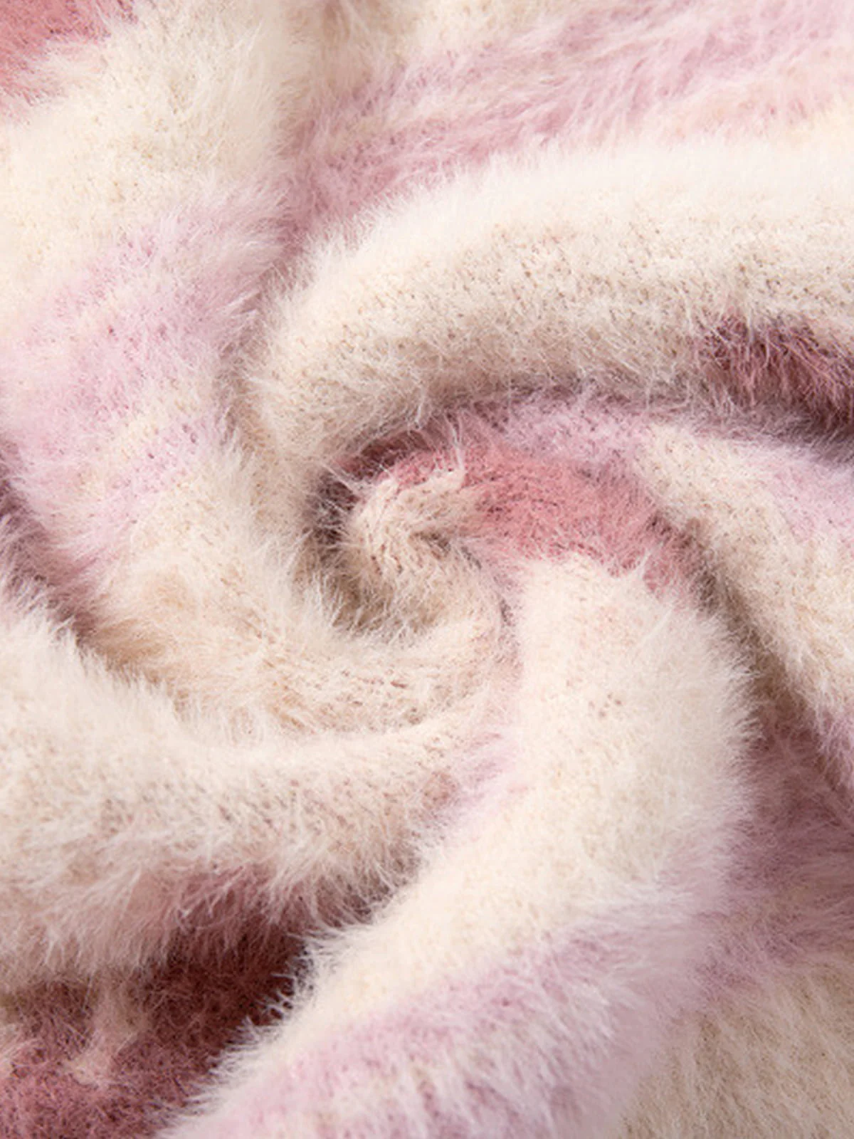 Contrast Stripe Butterfly Jacquard Half-zip Sweater - Image 15