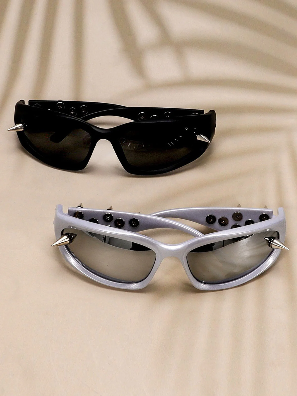 Edgy Punk Spike Sunglasses - Image 4