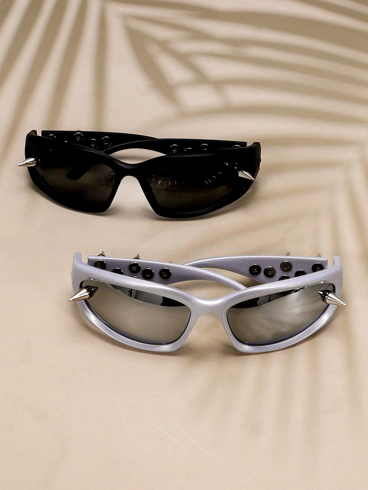 Edgy Punk Spike Sunglasses - Image 6
