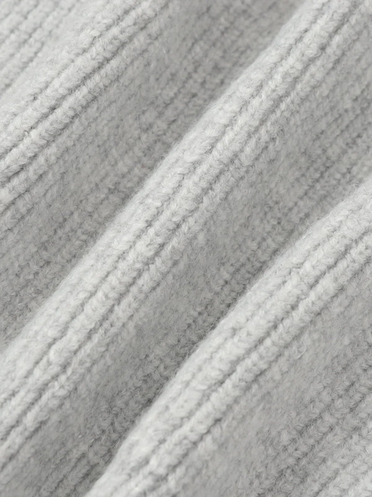 High Street Biker Style Patchwork Zip-up Knitted Jacket - Image 16