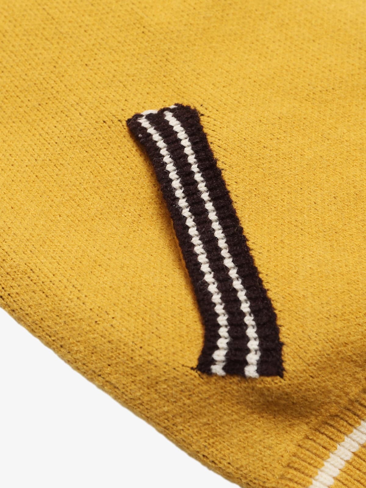Retro Motorcycle Colorblock  Knitted Zip-up Sweater Jacket - Image 15