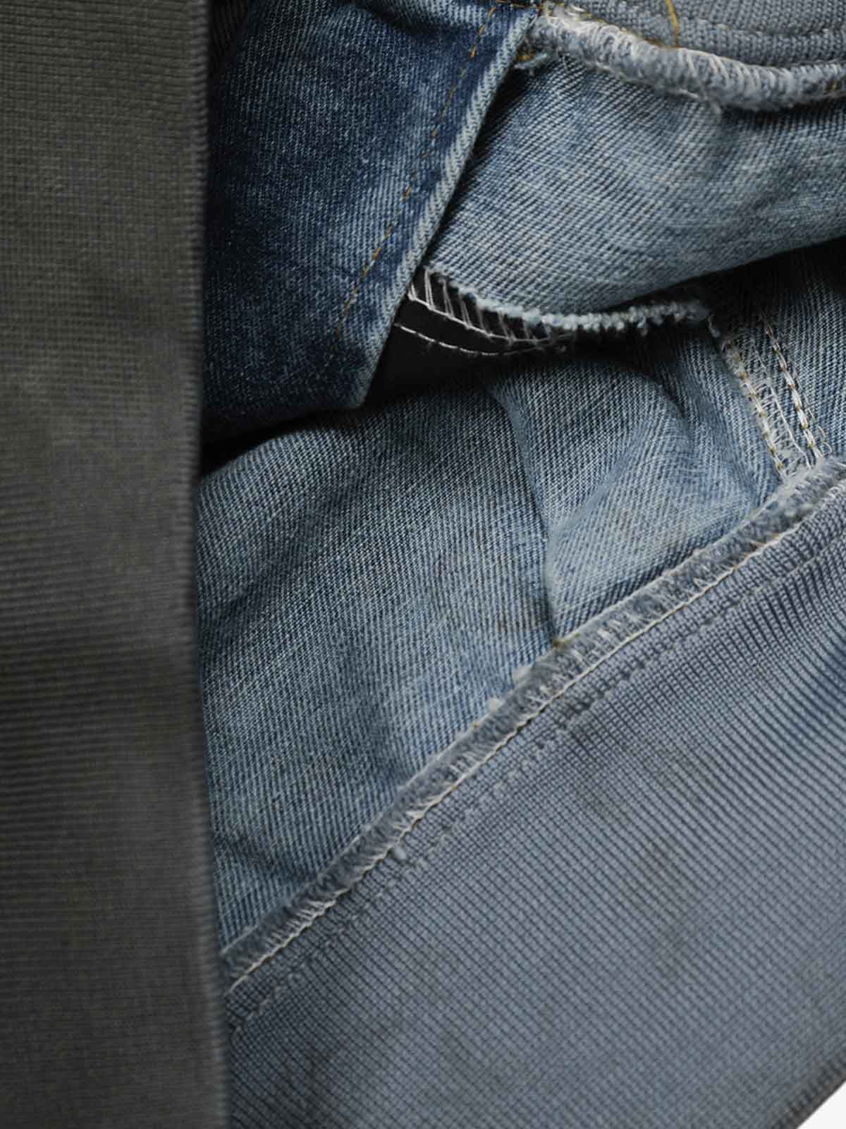 Retro Wasteland Dirty Dyed Denim Jacket - Image 7