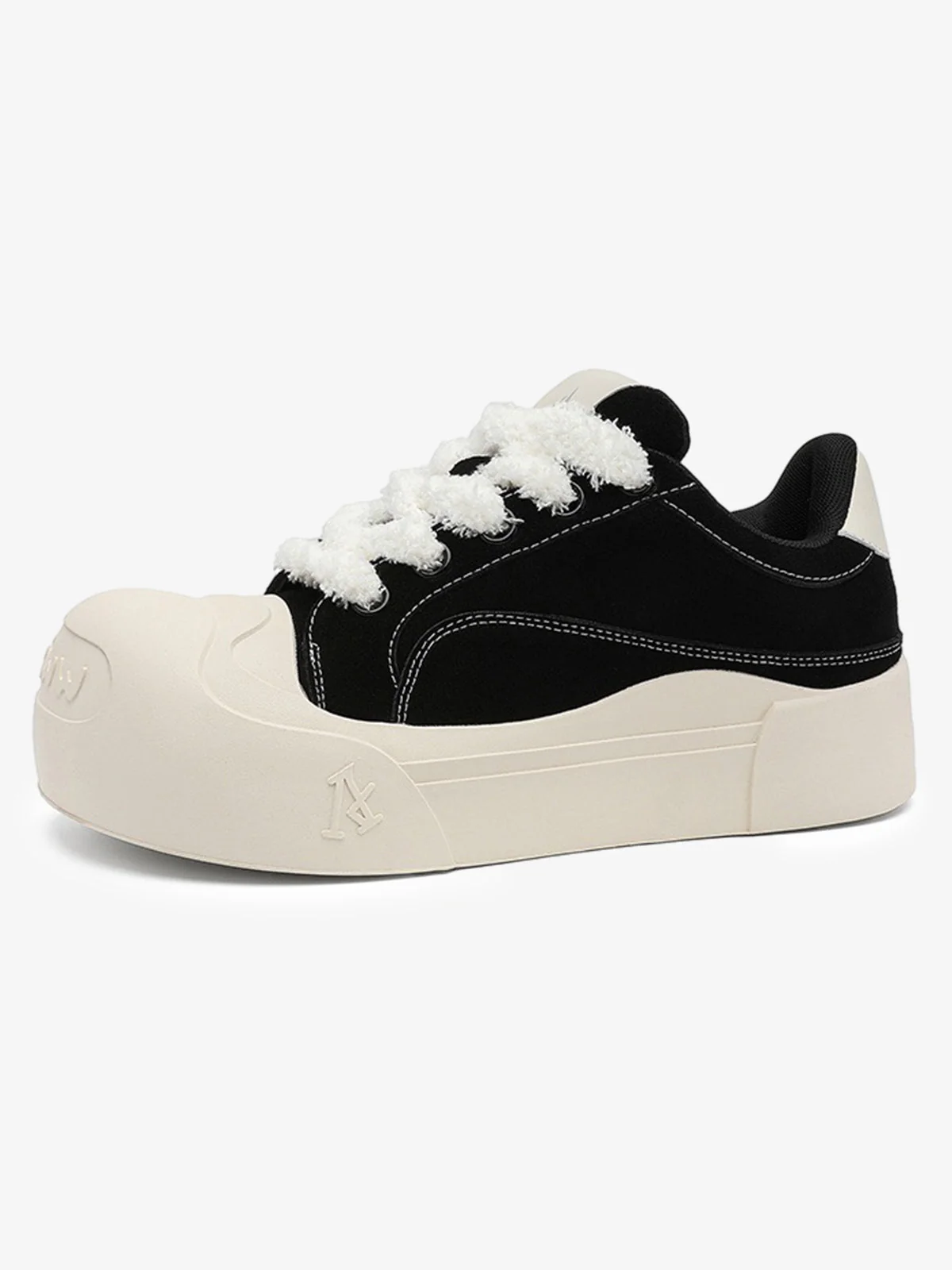 Round-Toe Chunky Height Boost Sneakers - Image 4