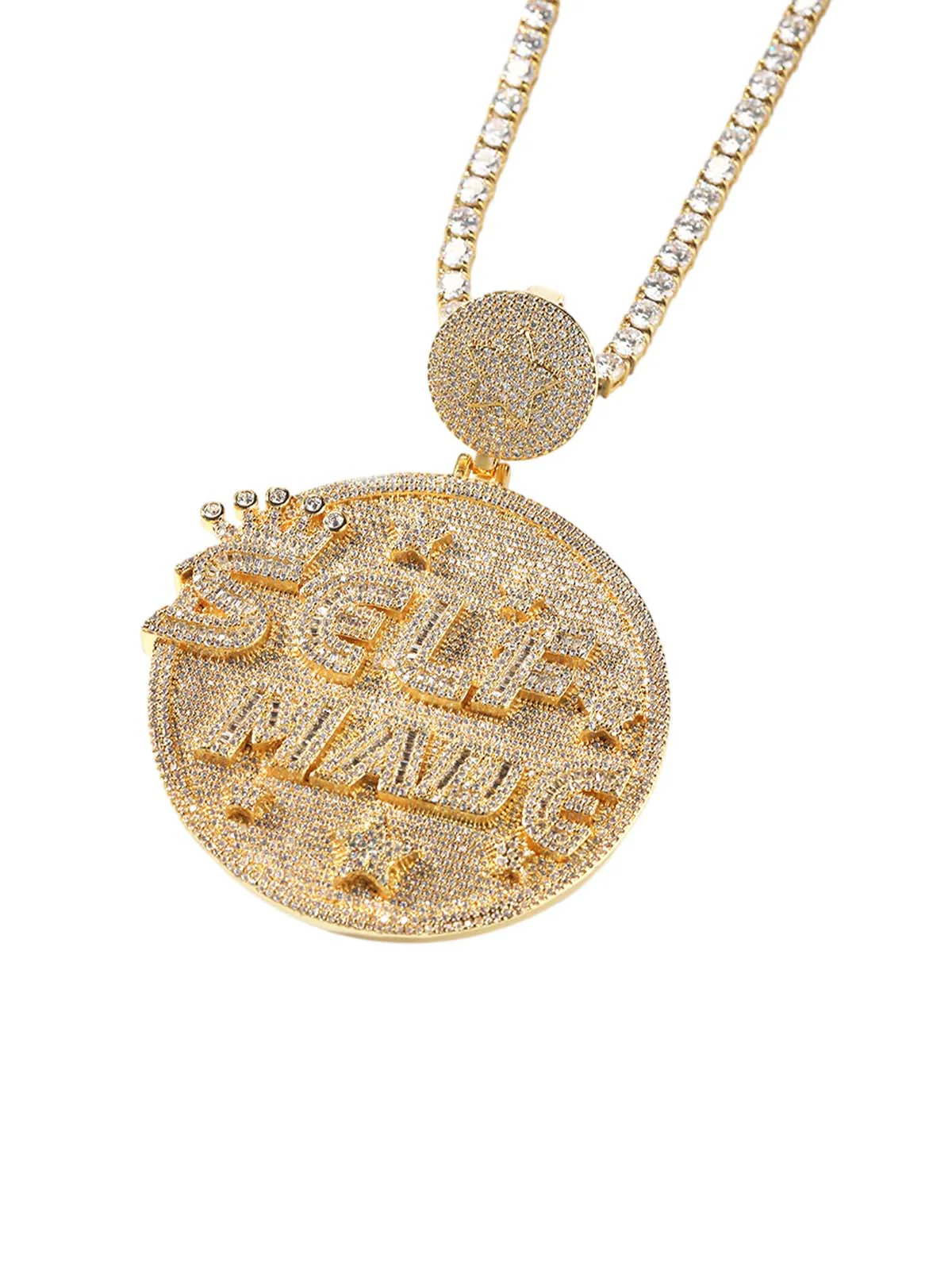 SELFMADE Letter Pendant Necklace - Image 4