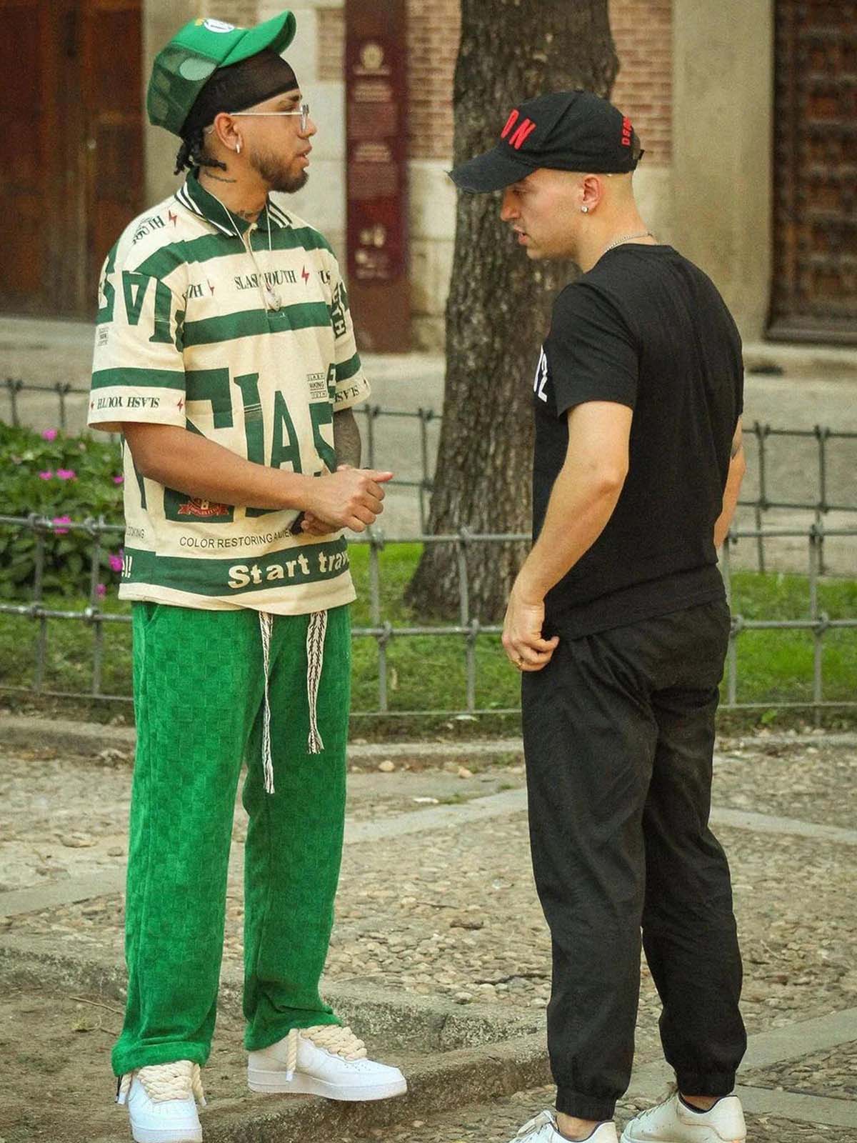 Thesupermade High Waisted Straight Cotton Sweatpants -1284 - Image 5