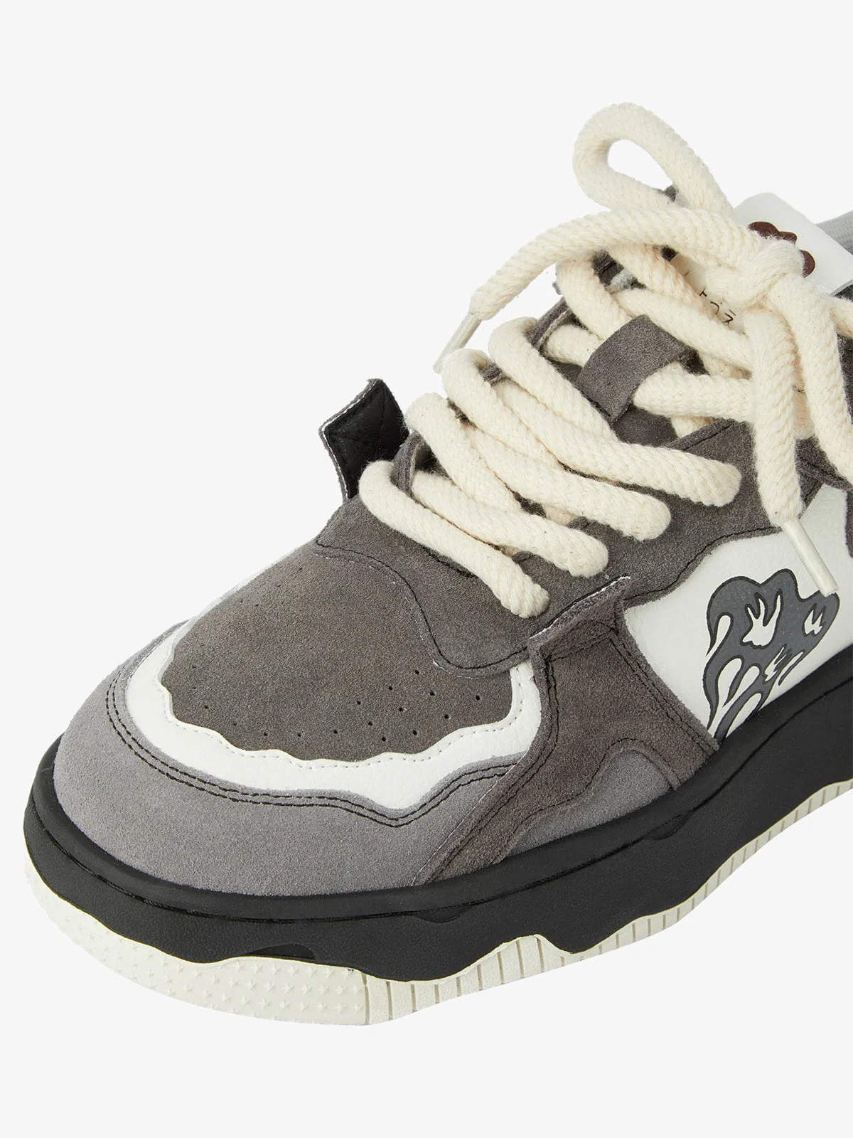 Monochrome Shadowwave Heavy-Duty Street Sneakers-1507 - Image 16