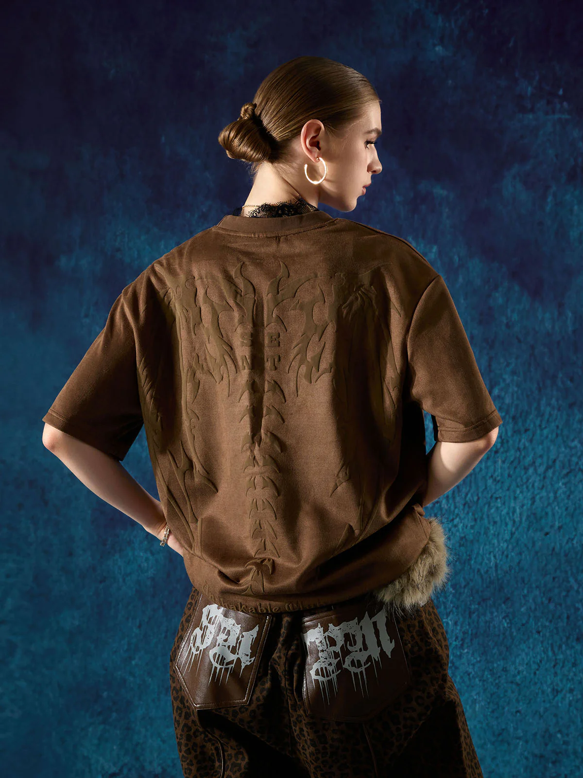 Thesupermade Skeleton Vintage T-shirt - 1642 - Image 6