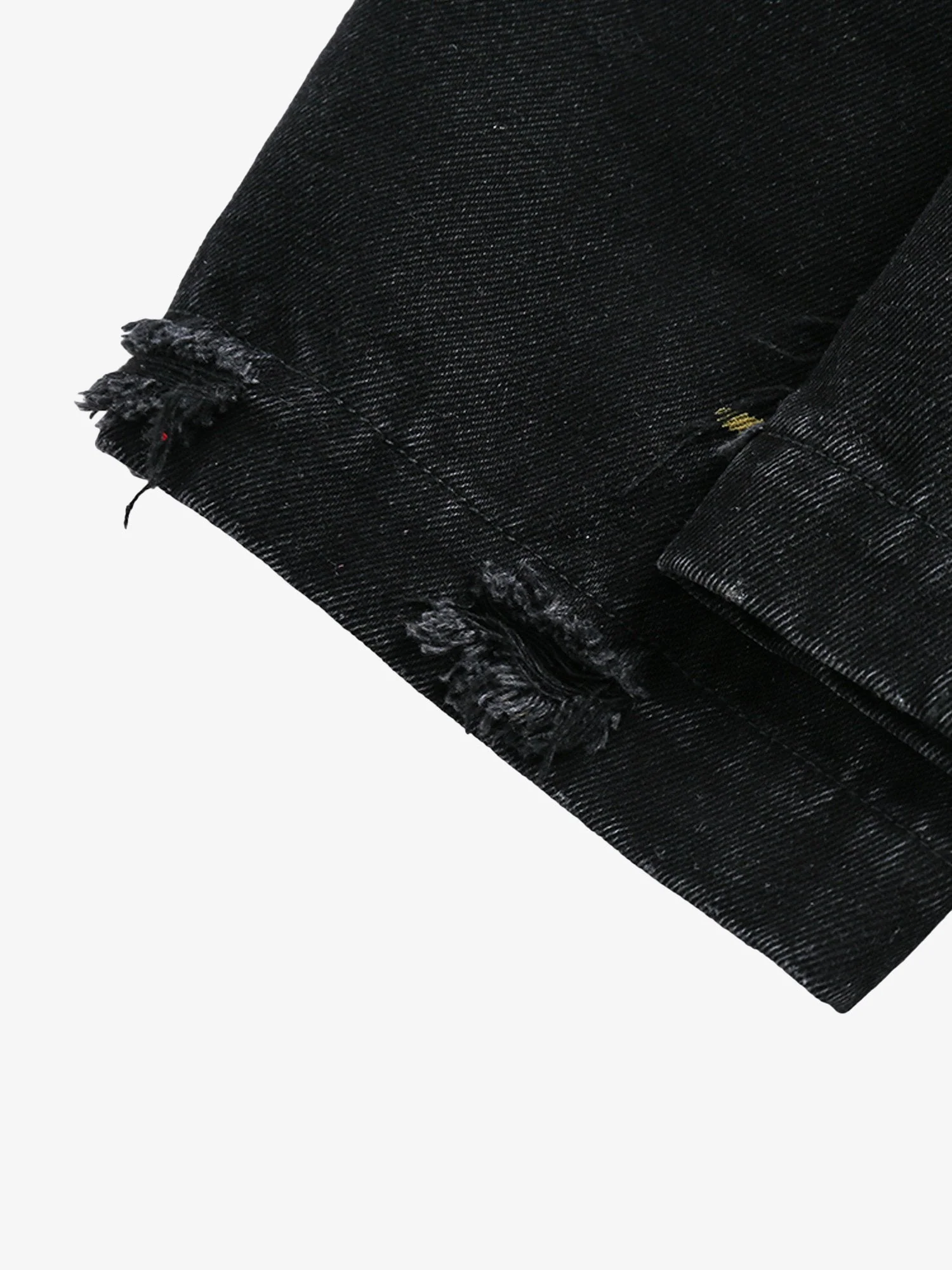 Thesupermade Retro Patchwork Letter Denim Jacket - 2117 - Image 9