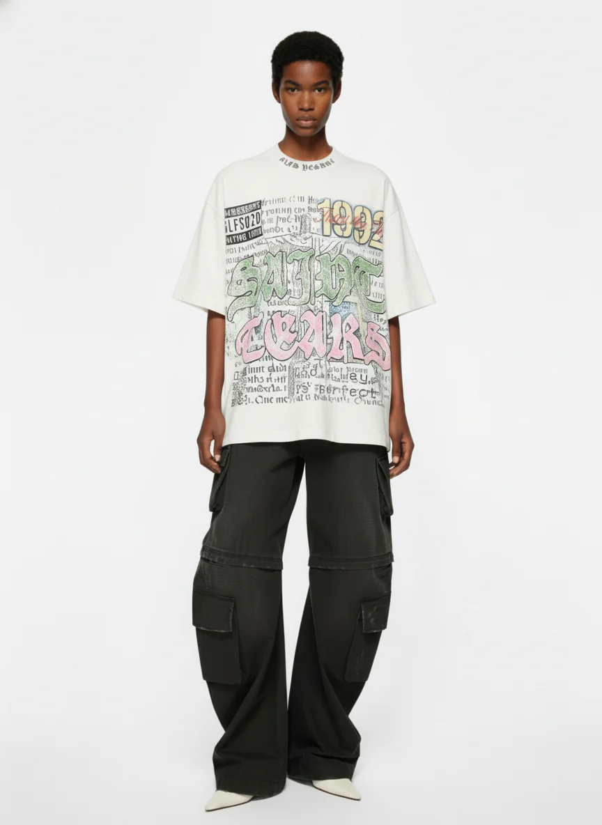 Jersey Knit Street 1992 Graphic T-Shirt - 2438 - Image 3