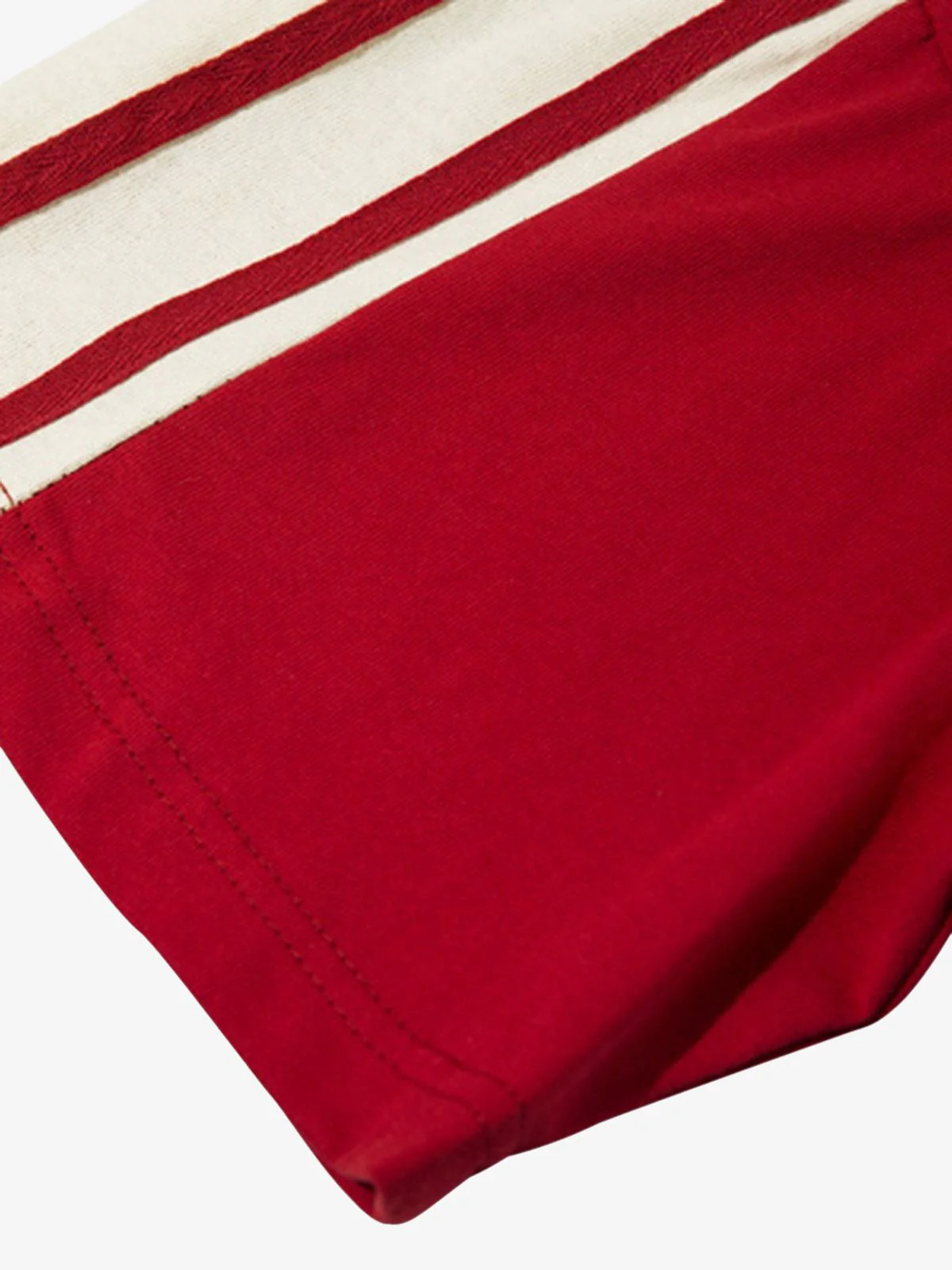 Color-Blocked Strip Racing T-shirt - 2076 - Image 10