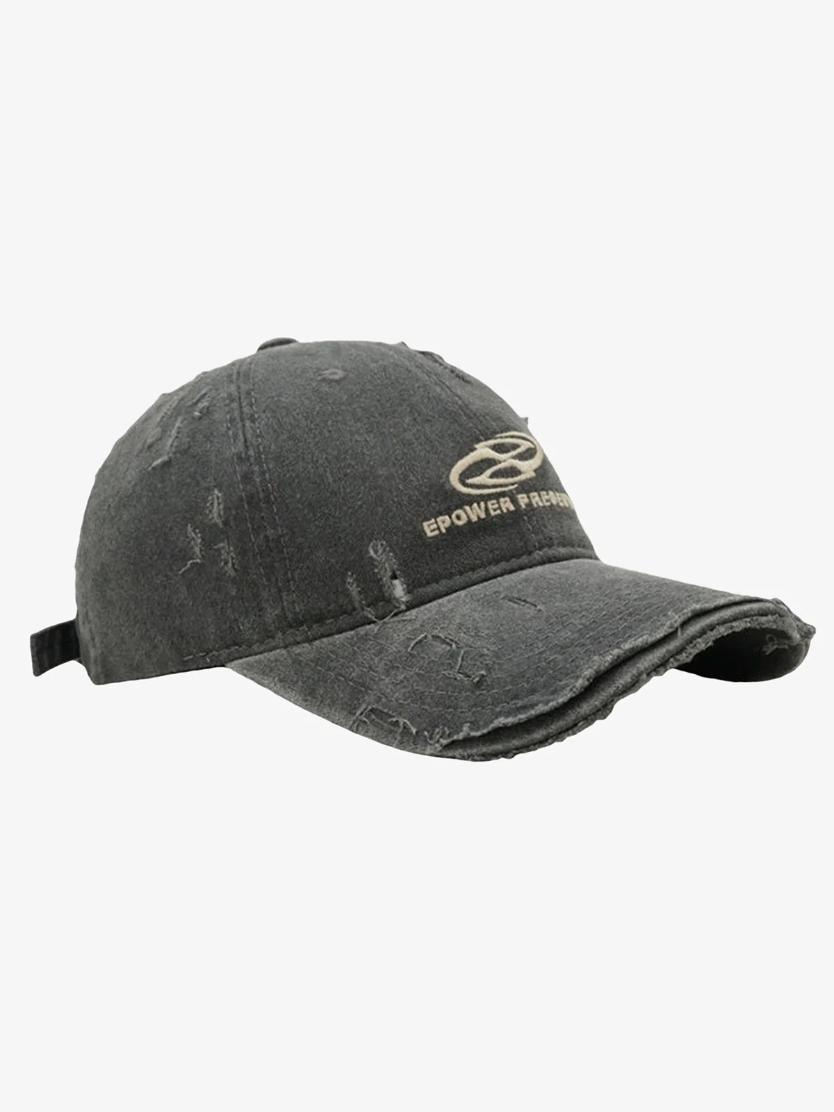 Thesupermade Ripped Denim Baseball Cap - 2028 - Image 9