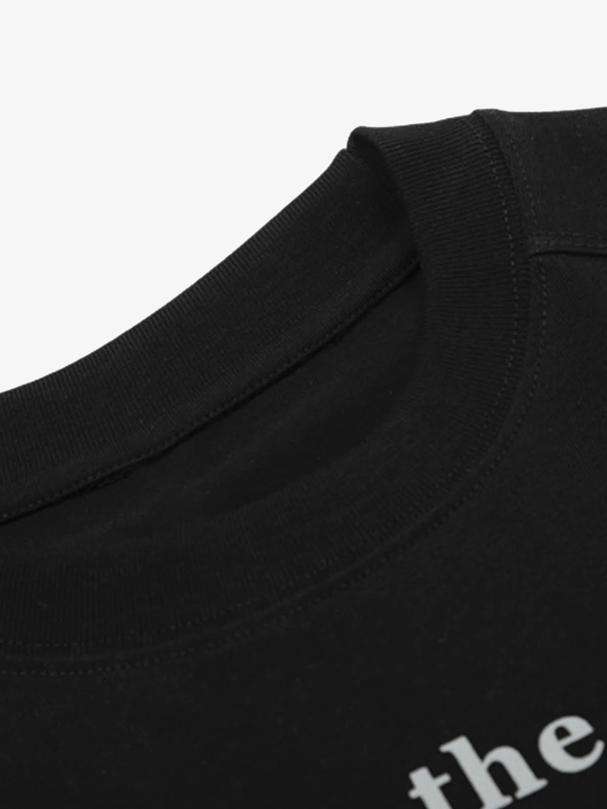 Fun Phantom Letter Print T-shirt - Image 5