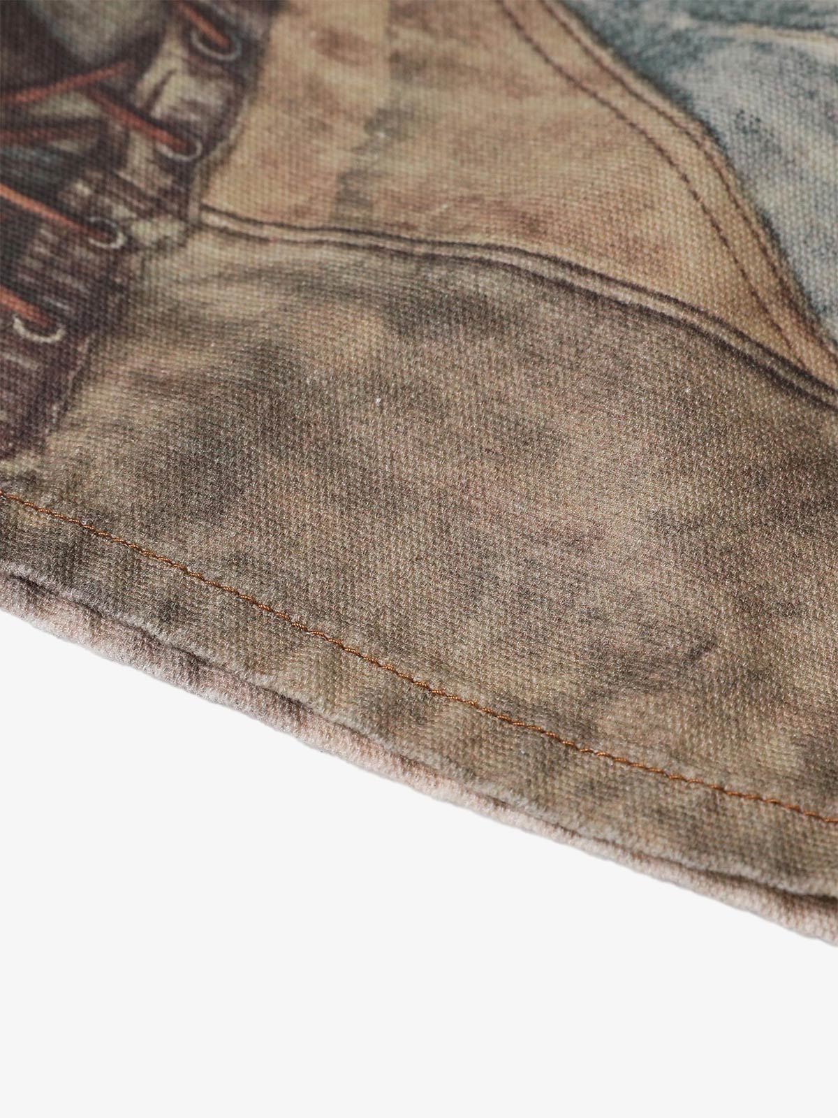 Thesupermade High Street Distressed Washed Printed Jeans - 2246 - Image 11