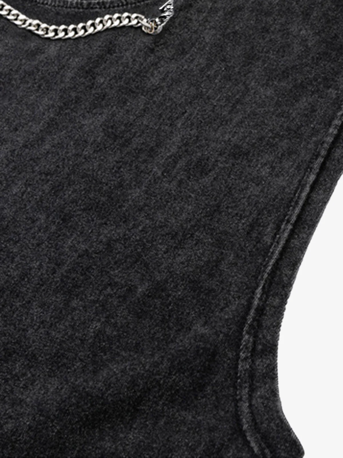 Thesupermade High Street Ripped Retro Hip-hop Vest - Image 6