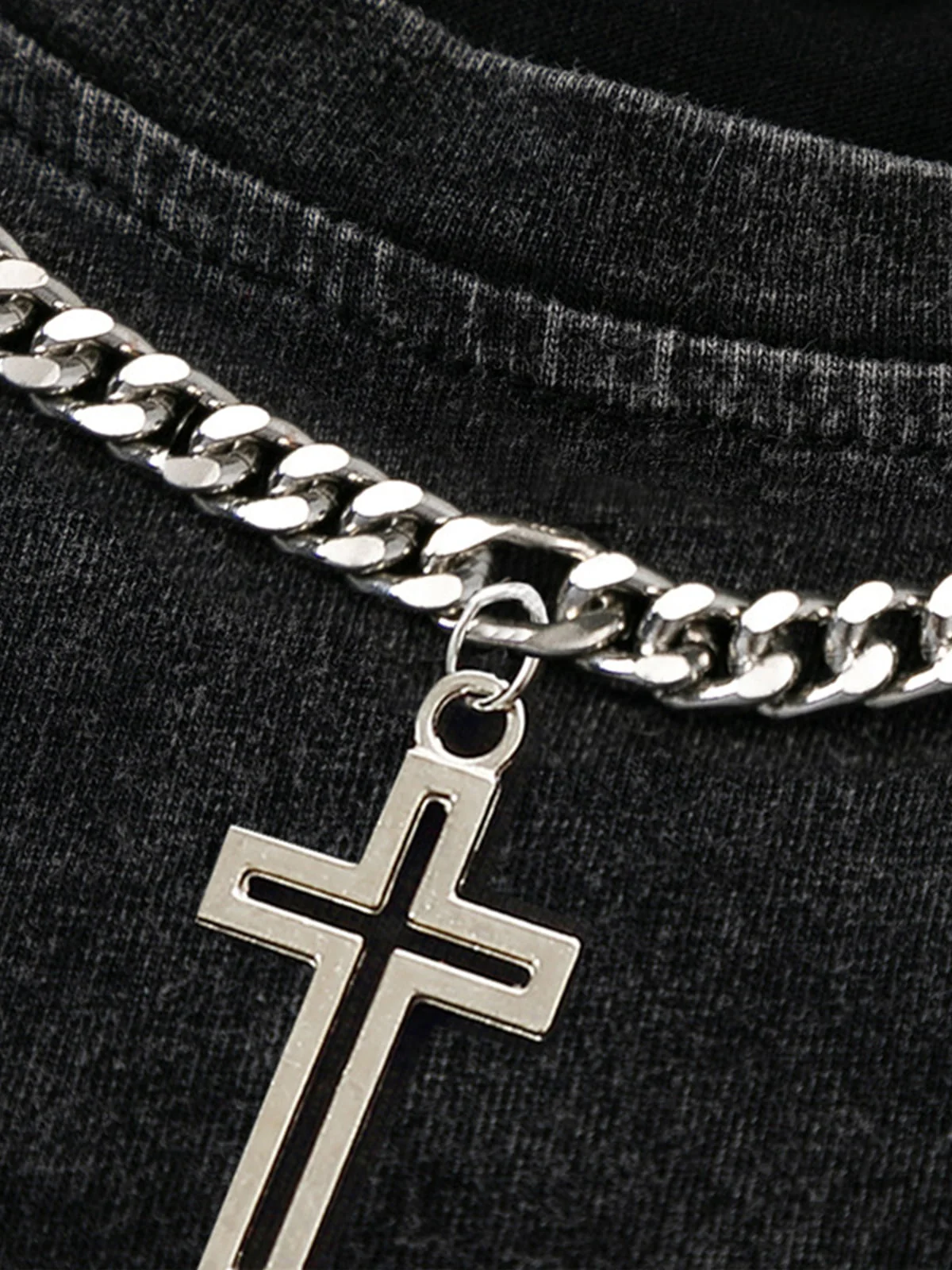 Thesupermade High Street Ripped Retro Hip-hop Vest - Image 7