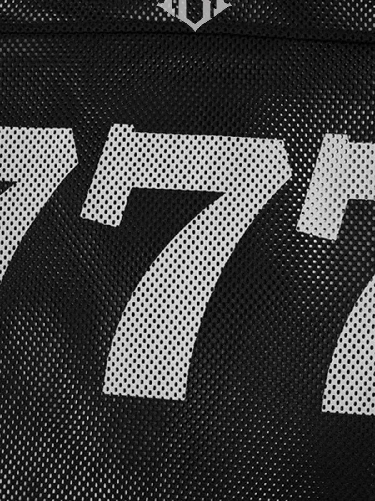 Jersey Letter Print Quick Dry V-neck T-shirt - 2389 - Image 17