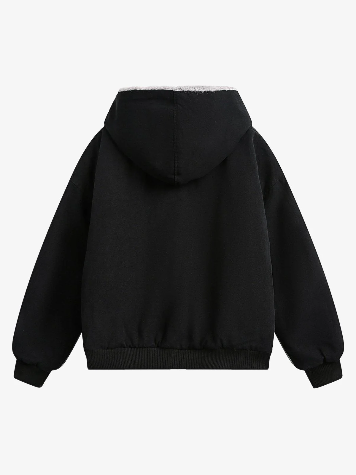 Thesupermade Fur Hooded Zip Up Quilted Jacket - 2510 - Image 12