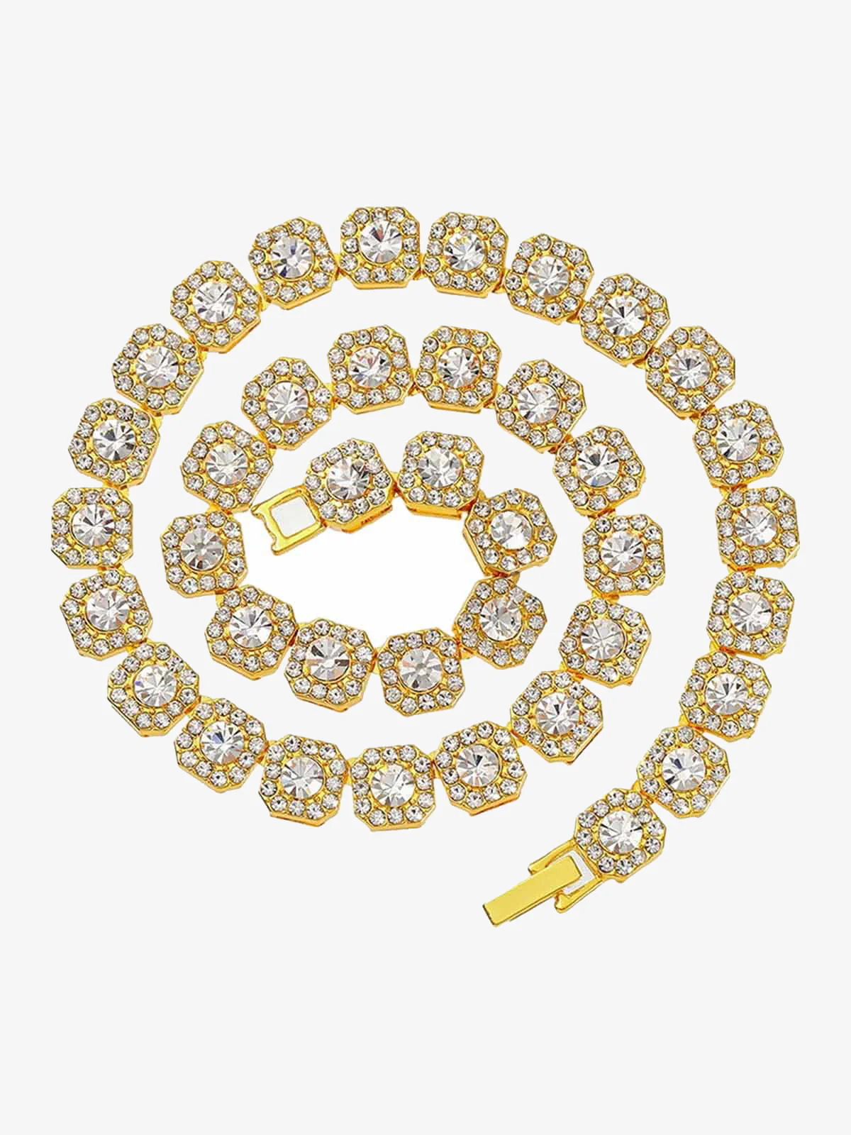Thesupermade Round Diamond Cuban Necklace - Image 3