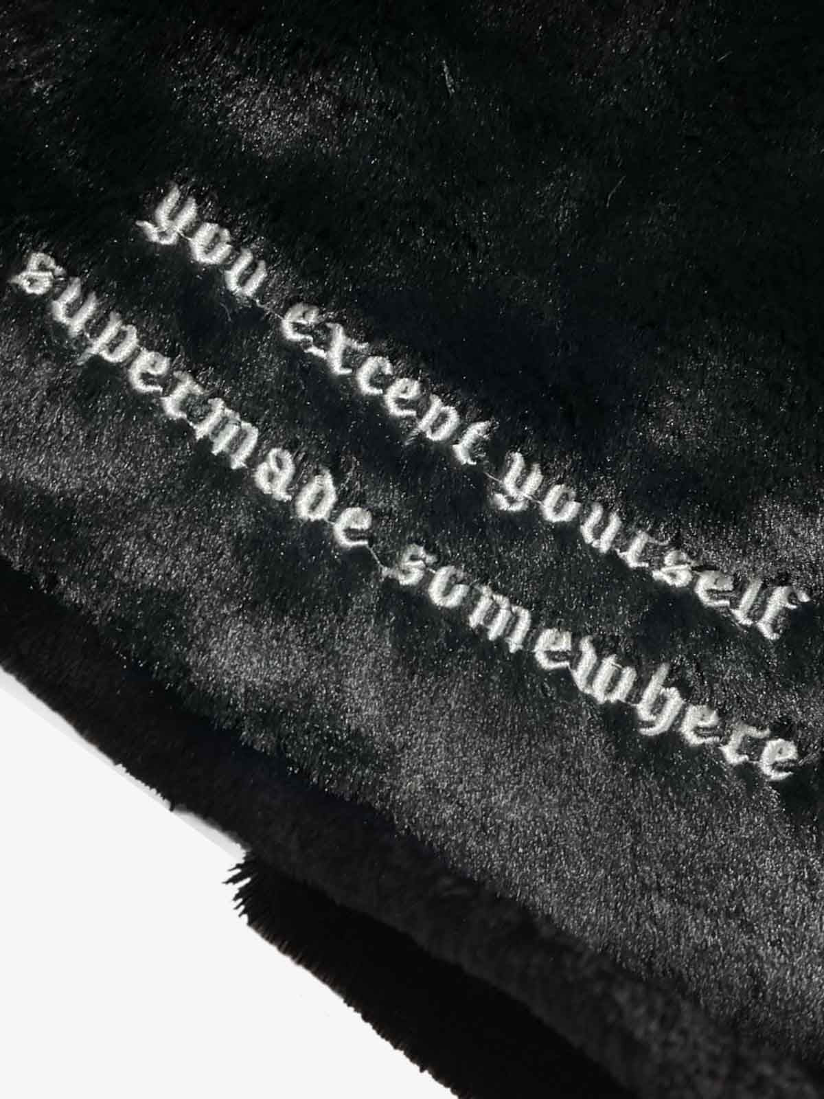 Thesupermade Street Letter Embroidered Fleece Jacket - 1838 - Image 10