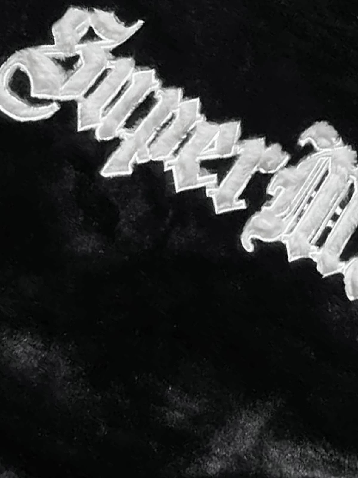 Thesupermade Street Letter Embroidered Fleece Jacket - 1838 - Image 11