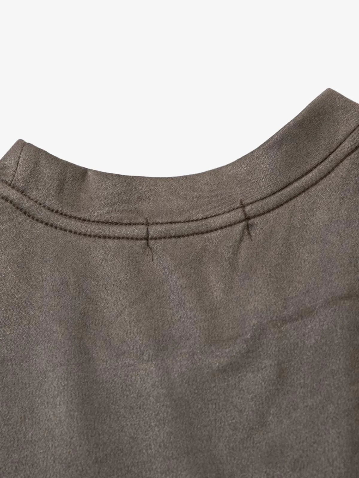 Suede Thorn Embroidered Vest - Image 10