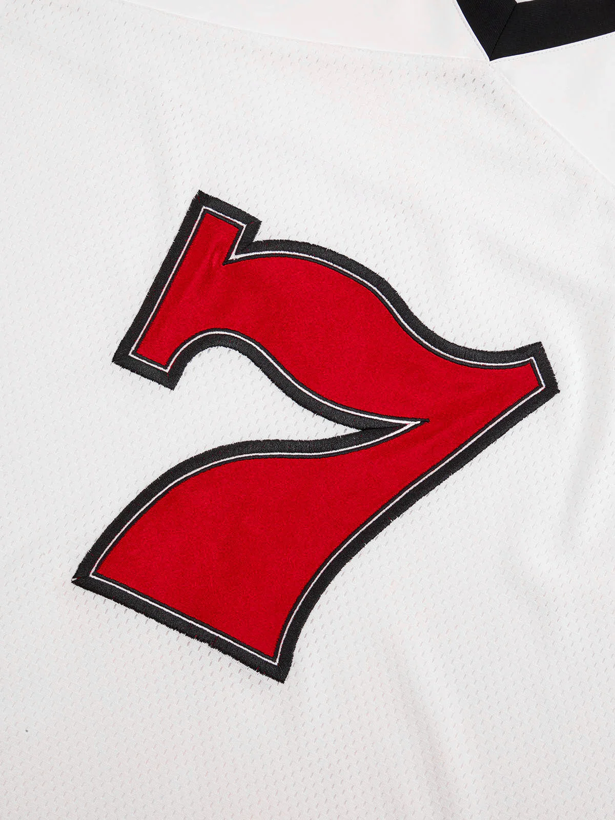 Original "SUPER 7" V-Neck Jersey T-SHIRT - 2400 - Image 12