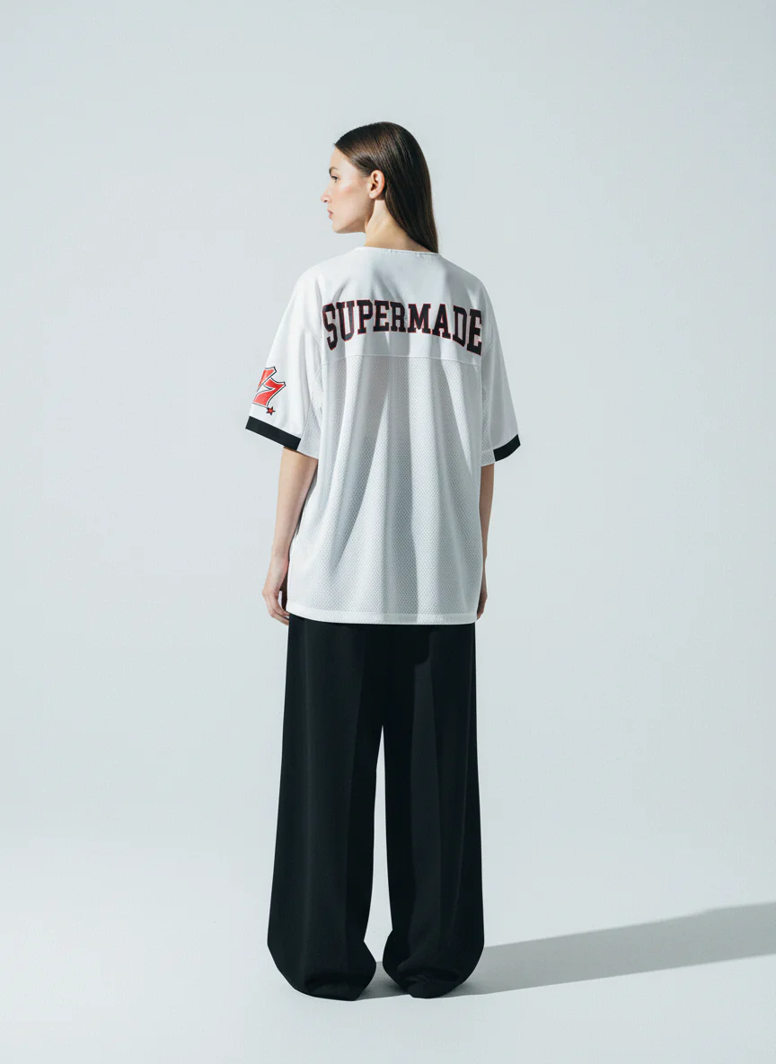 Original "SUPER 7" V-Neck Jersey T-SHIRT - 2400 - Image 4