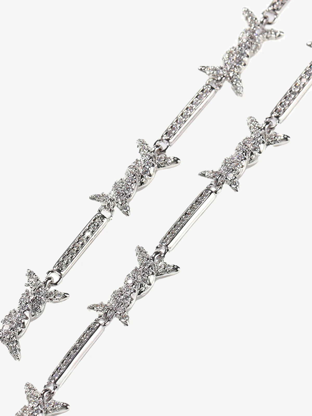 Zircon Thorn Copper Necklace - Image 3