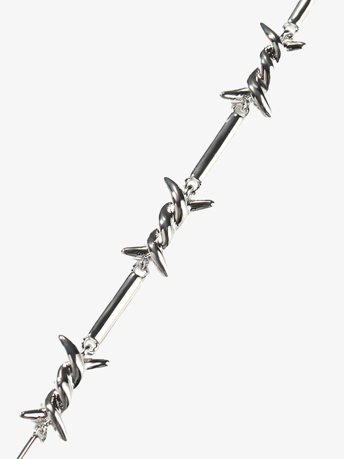 Zircon Thorn Copper Necklace - Image 4