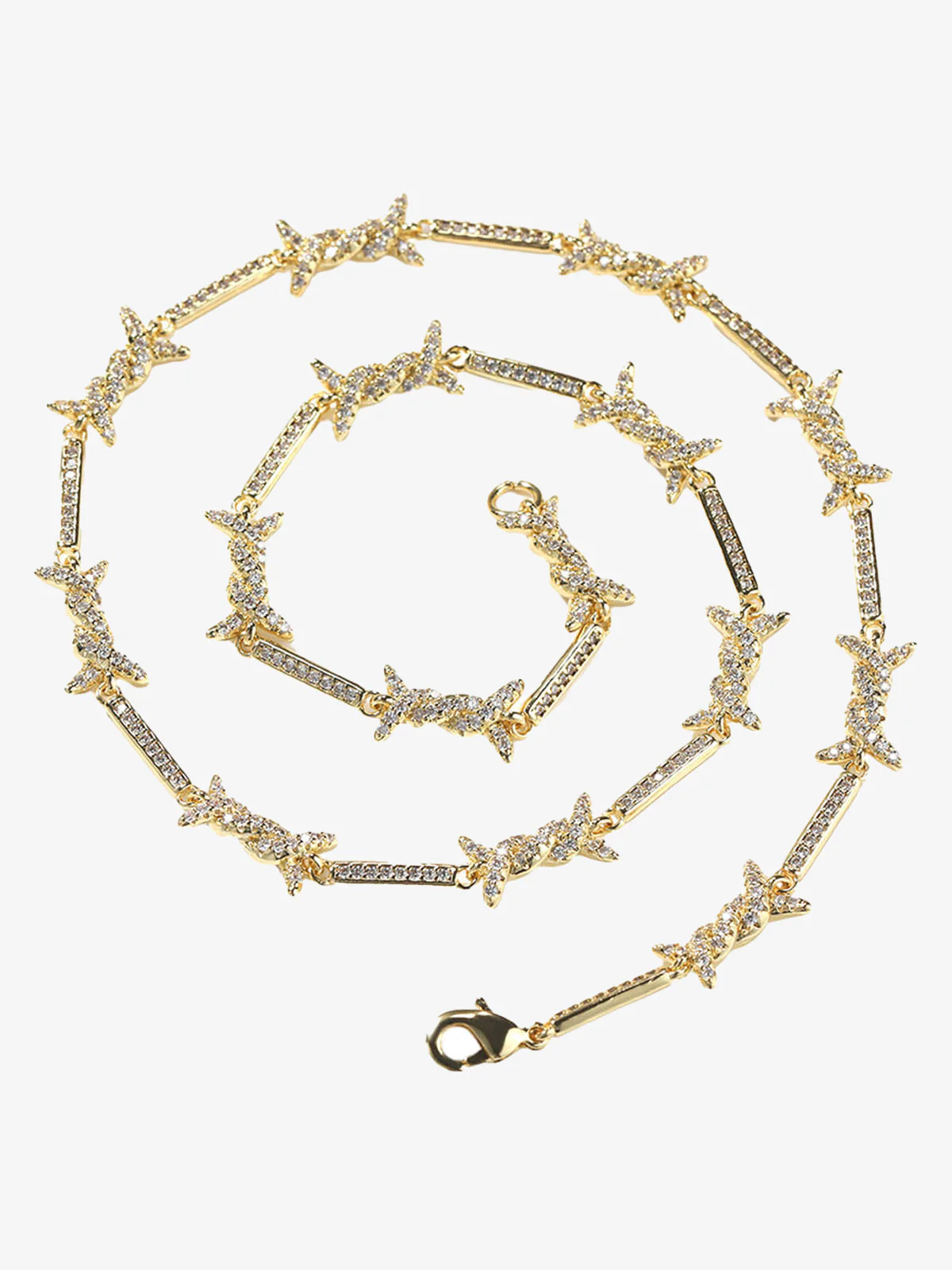 Zircon Thorn Copper Necklace - Image 5